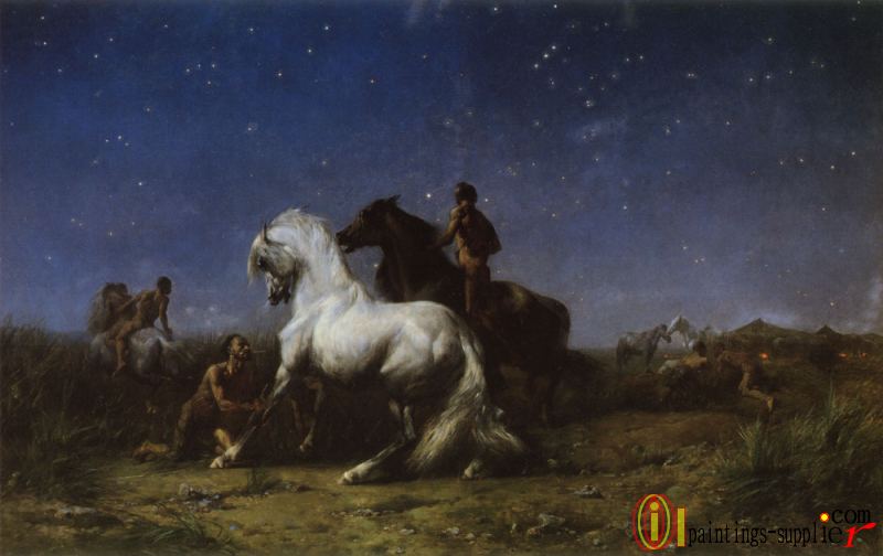 Voleurs De Nuit,1865