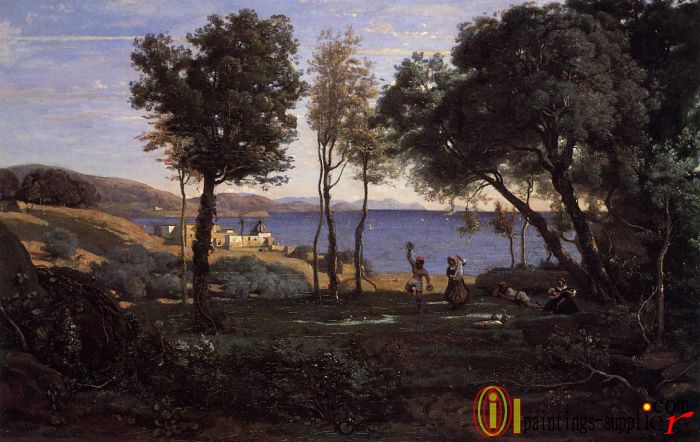 View near Naples,1841