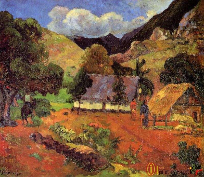 Landscape with Three Figures