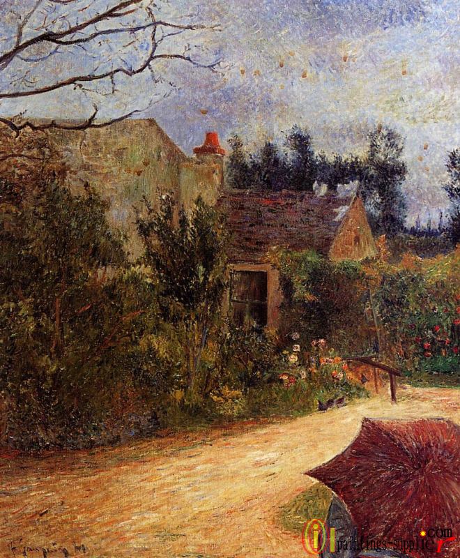 Pissarros Garden, Quai du Pothuis, Pontoise