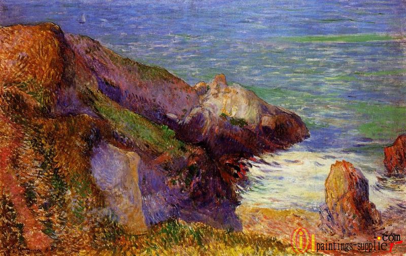 Rocks on the Breton Coast