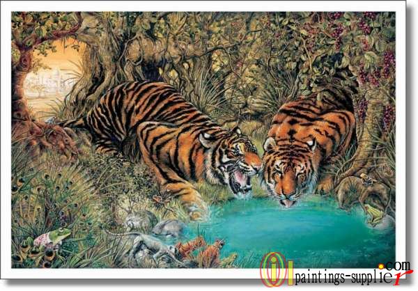 TWO TIGERS LAPPING