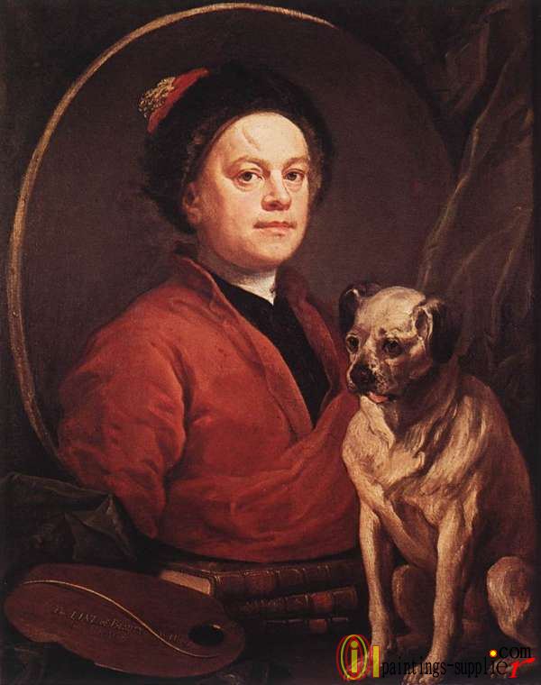 The Painter and his Pug.