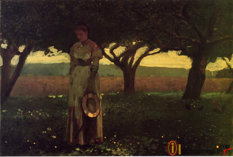 Girl in the Orchard.