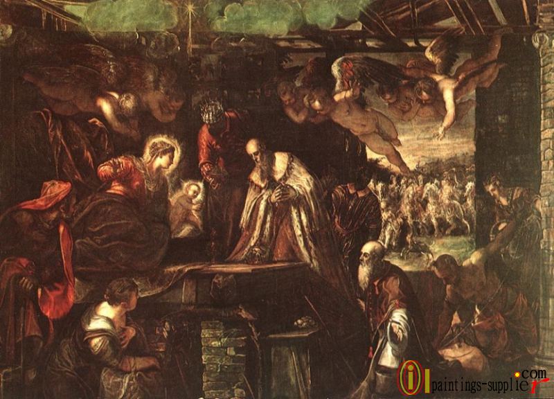 Tintoretto Adoration of the Magi.