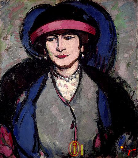 Portrait of Anne Estelle Rice,1908