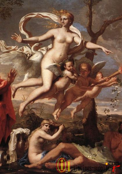 Venus Presenting Arms to Aeneas detail1