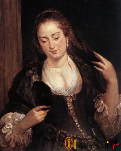 Woman with a Mirror.