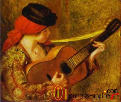 Young Spanish Woman with a Guitar, 1898