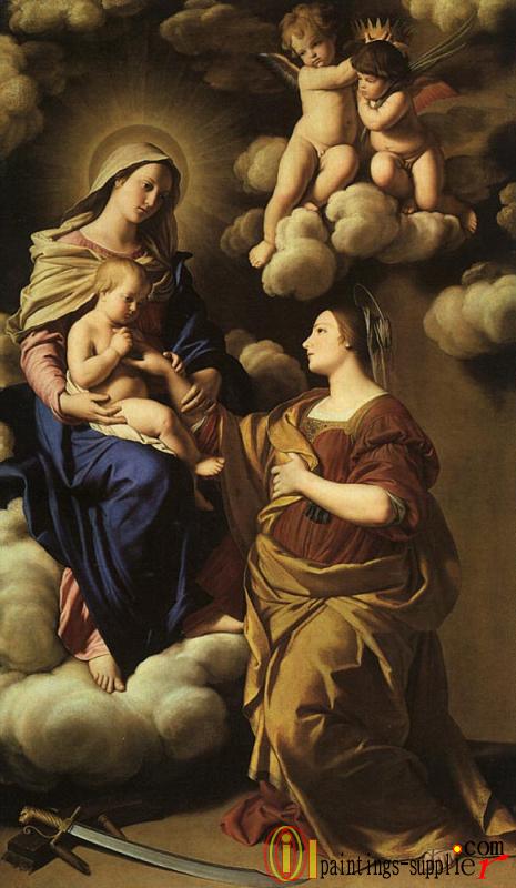 The Mystic Marriage Of St Catherine