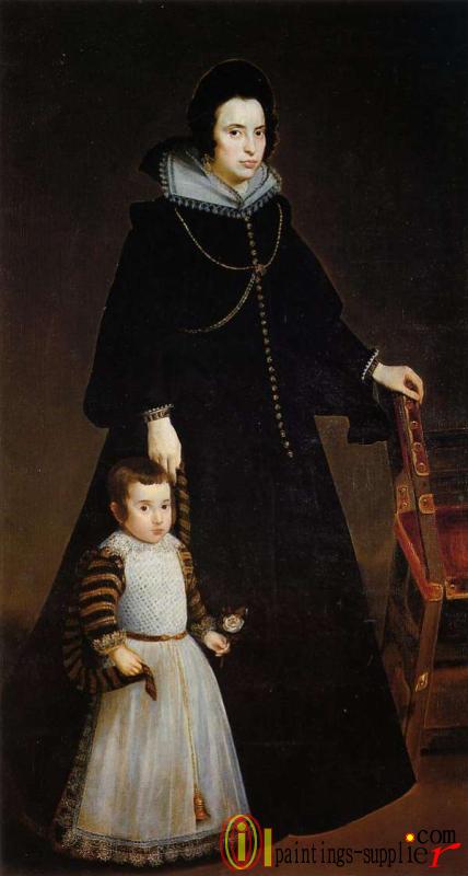 Galdos with Her Son