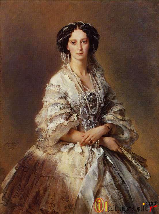 The Empress Maria Alexandrovna of Russia 1857