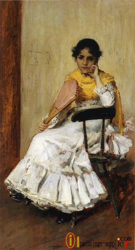 A Spanish Girl aka Portrait of Mrs Chase in Spanish Dress