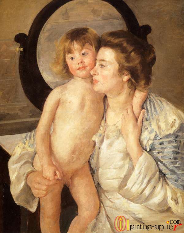 Mother And Child (The Oval Mirror) ,1901.