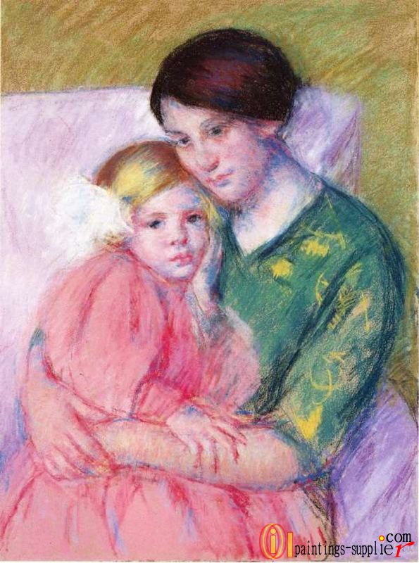 Mother and Child Reading,1913