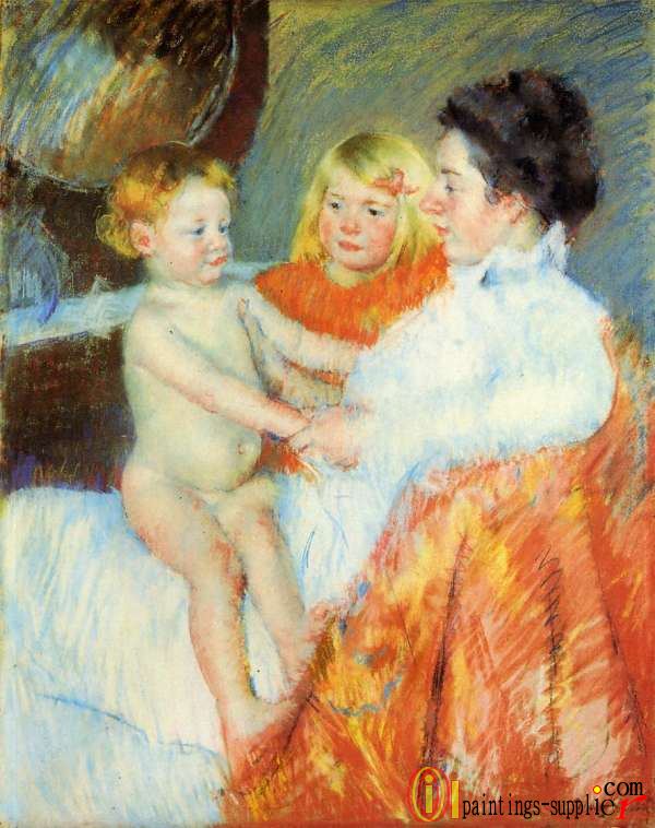 Mother, Sara and the Baby,1901