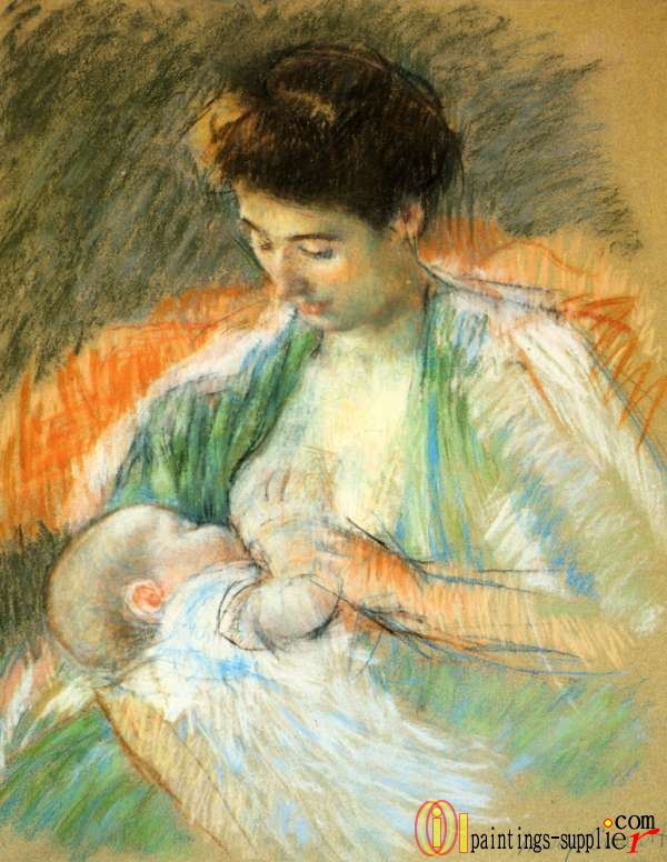 Mother Rose Nursing Her Child,1900