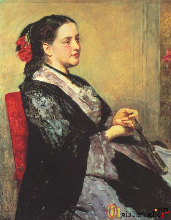 Portrait of a Lady of Seville,1873