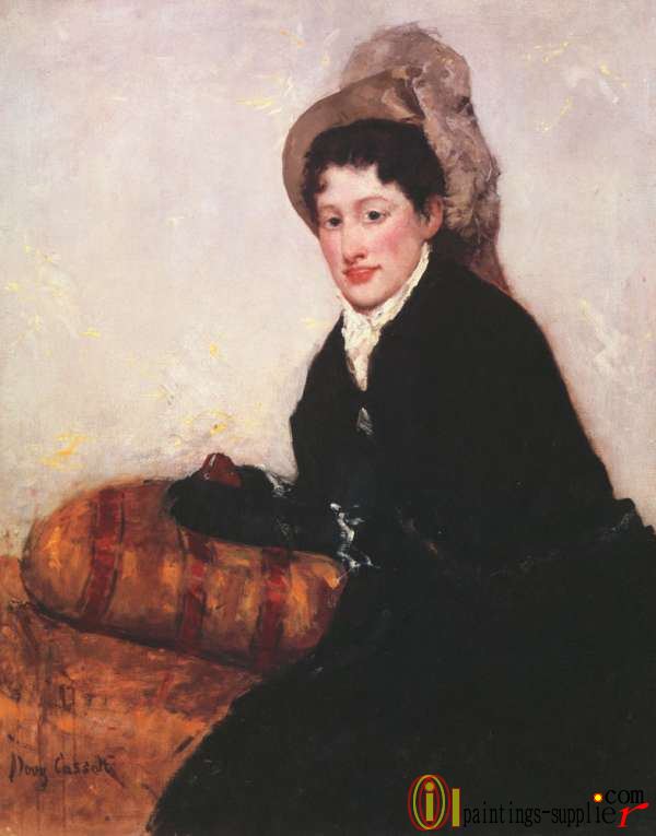 Portrait of a Woman Dressed for Matinee,1873