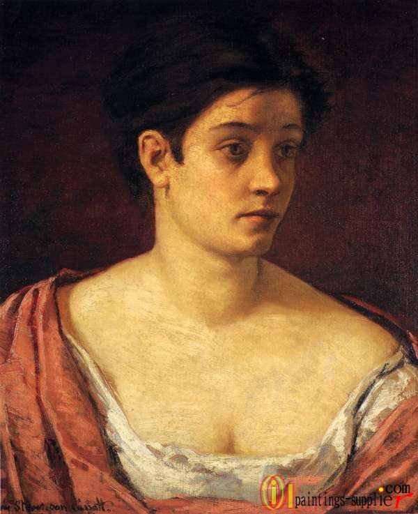 Portrait Of A Woman,1872