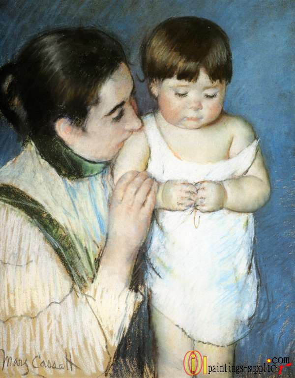 Young Thomas And His Mother,1893