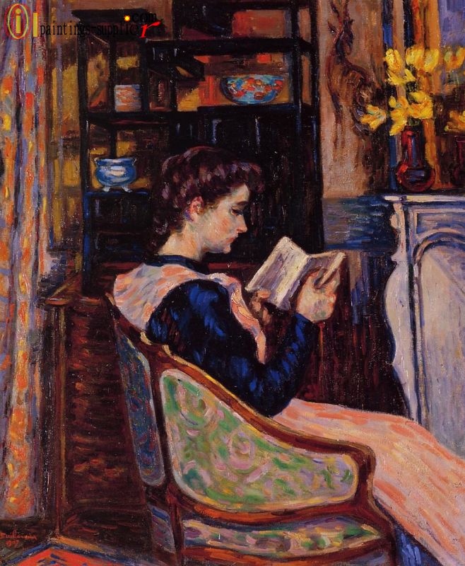 Mademoiselle Guillaumin Reading