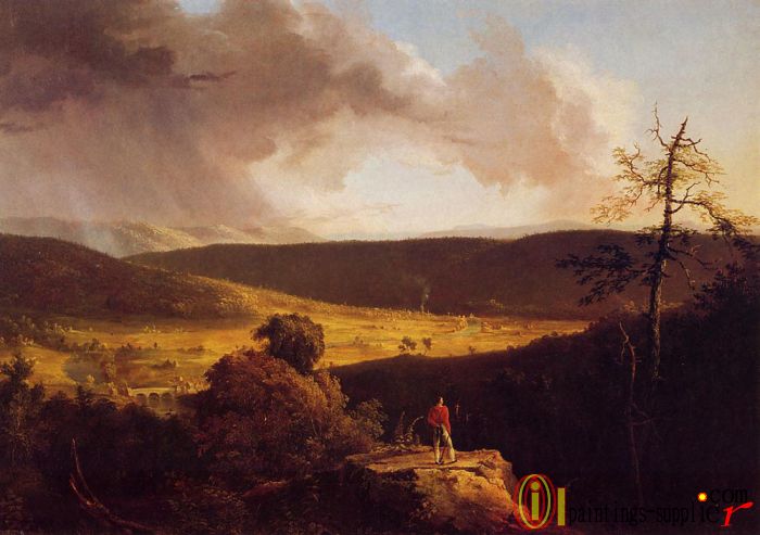 View of L'Esperance on the Schoharie River,1826-28