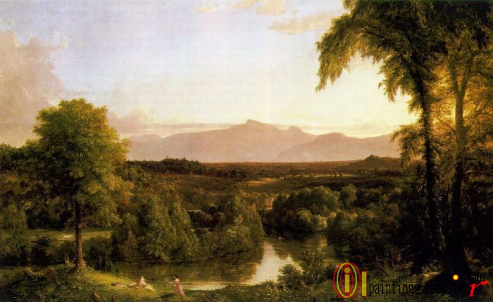 View on the Catskill - Early Autumn,1837
